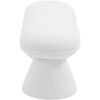 Bremfi Boucle 2 Seater Modern Bench in white Color