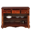 Sheesham Wood Sideboard In Honey Oak Finish