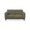 Colby 2 seater Fabric Sofa in Forest Green