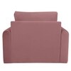 Clevam  Pull Out Sofa cum Bed  in Peach Colour