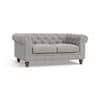 Winchester Essential 2 Seater Fabric Sofa in Vapour Grey Colour