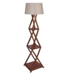 XXX Shelf Floor Lamp in Beige Shade