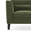 Lewis 1 Seater Fabric Sofa In Moss Green Colour
