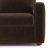 Apollo Compact Sofa (Colour : Dark Earth, Cushion : Hard, Back Type : High Back, Seating Capacity : Left Aligned 3 Seater + Left Aligned Chaise)