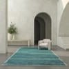 Jaipur Rugs Soft Textured Wool Viscose Tufted Rug Blue 5x8 ft