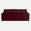 Arab Velvet 3 Seater Sofa Maroon Color