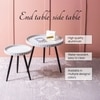 Metal Iron Side Table in Multicolor Colour