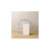 Kairi Engineered Wood Bedside Table in White Finish
