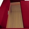 Flycon  Pull Out Sofa cum Bed  in Maroon Colour
