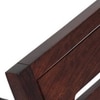 Kerry Solid Wood Dining Chair in Teak Finish & Wheat Brown Colour - Set of 2