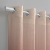 Stoa Paris Sheer Ombre Printed Long Door Curtain, Aesthetic Curtain with  Light Filtering Balcony,  Set of 1 Parda, Sunset Kiss - Purple