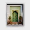 Green Door Canvas Wall Prints Canvas Wall Prints Set of 1 Multicolor Matte