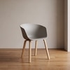 Kepler Brooks Modena Cafeteria Dining Chair in Grey Colour
