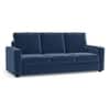 Apollo Sofa Set (Colour : Lapis Blue, Cushion : Hard, Back Type : High Back, Seater : 3+1+1)