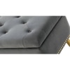 Kajana 2 Ottoman with Storage Color in Dark Grey