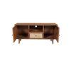 jeny solid wood  TV unit in  provincial teak finish