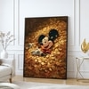 The Castle Decor Luxury Cartoon Wealth Wall Art Framed Painting 20x30 Inch