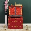 D'Dass Multi Color Mdf and Sheesham Wooden Temple With Cabinet For Pooja