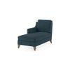 Abbey Sectional Sofa (Colour : Indigo Blue, Cushion : Hard, Seater : Left Aligned 2 Seater + Left Aligned Chaise)