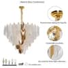 ALEXA 15 Light Modern Crystal Ceiling Chandelier