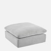 Brit Ottoman in Grey Ash Colour