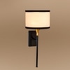 Devansh Metal Electric Wall Light in Black Colour with Multi Shade Count of 1 Light