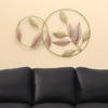 W-Nova Abstract Metal Wall Decor in Multicolor Set of 1