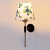 Devansh Metal Electric Wall Light in Black Colour with Multi Shade Count of 1 Light