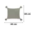Moss Knit Seneca Rock Decorative Cushion Cover 16 x 16 Inches