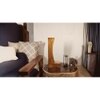 Arc Brown Wooden LED Table Lamp