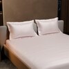 Stoa Paris 300TC UltrSatin Double Bedsheet Set Satin Double Blushing Pink