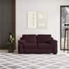Esquel Premium 2 Seater Fabric Sofa in Deep Plum Velvet Colour