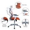 Wiweangs High Back Ergonomic Chair in Orange Colour