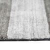 Athena Charcoal Solid Woven Wool 5X3 Feet Carpet