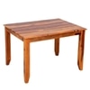 Herb Solid Wood 4 Seater Dining Table in Warm Walnut Finish
