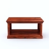 Arushi Rectangular Solid Wood Coffee Table In Honey Finish