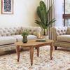 Taahira Coffee Table Natural Teak Finish