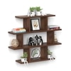 Senara Engineered Wood Bookshelf in Brown Colour
