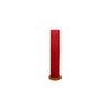 Oliver Maroon Cotton Shade Floor Lamp