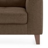 Verona Essential 2 Seater Fabric Sofa in Mocha Colour
