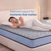 Sleepwell Ortho Pro Latex Mattress Medium Firm Natural Latex Support Single 75x35x6 Inch