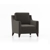 Abbey Sofa Set (Colour : Smoke Grey, Cushion : Hard, Seater : 2+1+1)