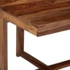 Kingston Sheesham Wood Accent 4 Seater Dining Table Set