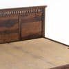 Madhvi Solid Wood King Size Bed In Box Storage Bed In Provincial Teak Finish