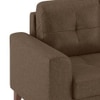 Verona Sofa Set (Colour : Mocha Brown , Seater : 2+1+1)
