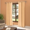 Dawn Beige Polyester Room Darkening Door Curtain