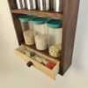 Elise Wooden Kitchen Storage Rack