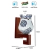 Devansh Solid Wood Electric Wall Light in Multi Colour with Multi Shade Count of 1 Light