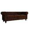 Azure Fabric Sofa (Brown)
