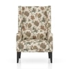 Morgen Lounge Chair in Rustic Palmette Floral Colour